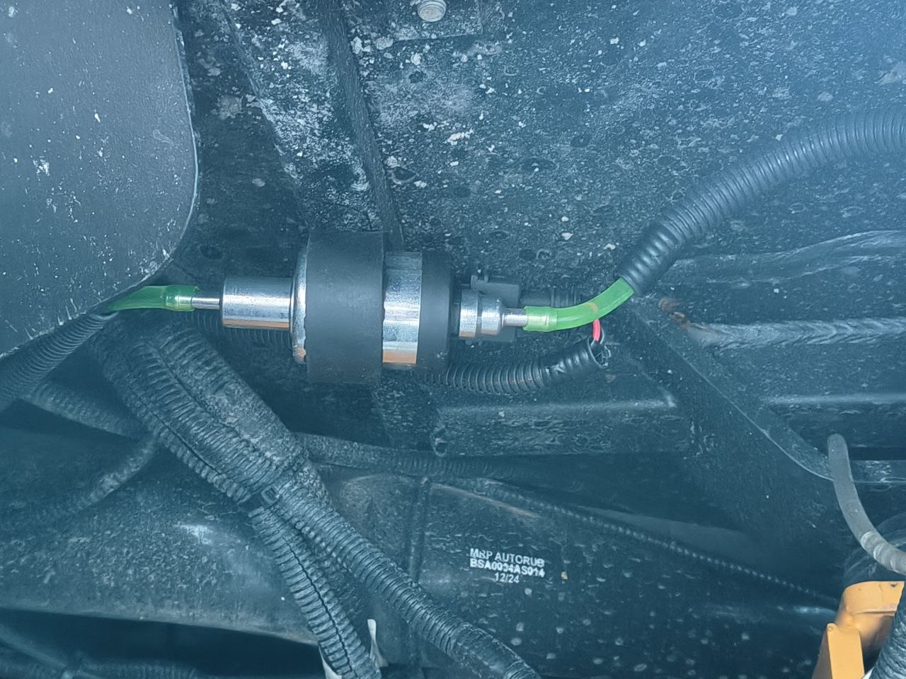 Крепление насоса